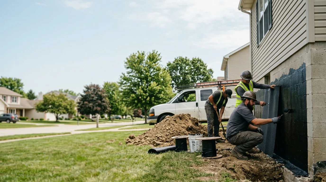 Basement Waterproofing in New Athens, IL near me